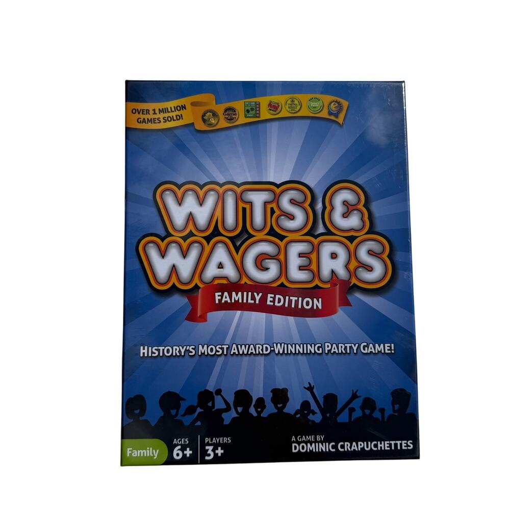 Wits & Wagers Family Edition Game NEW sealed box